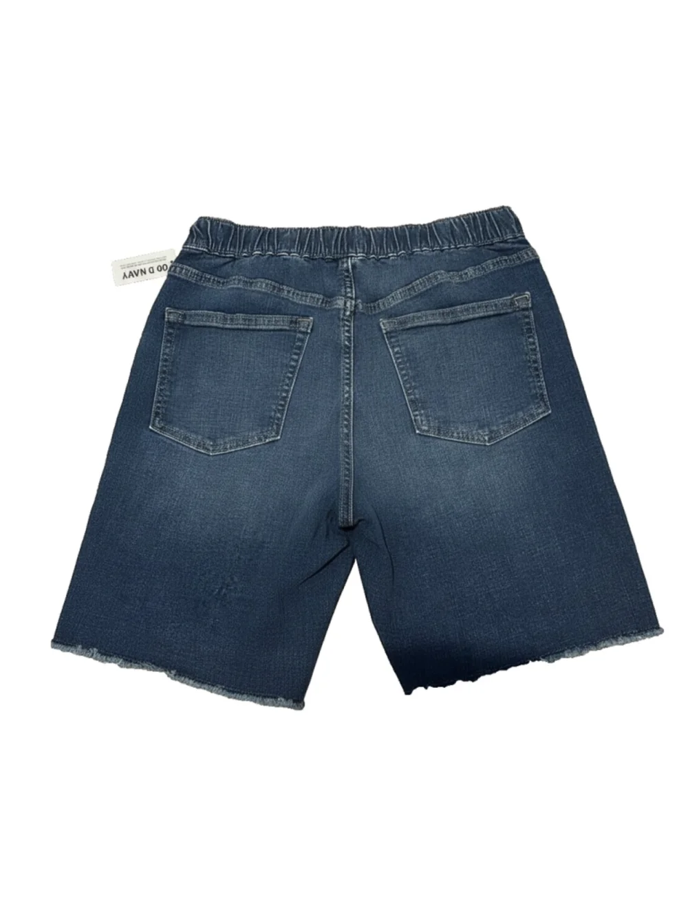 Old Navy Boys XL 14-16 Slim 360 Stretch Denim Shorts New With Tags Raw Frayed